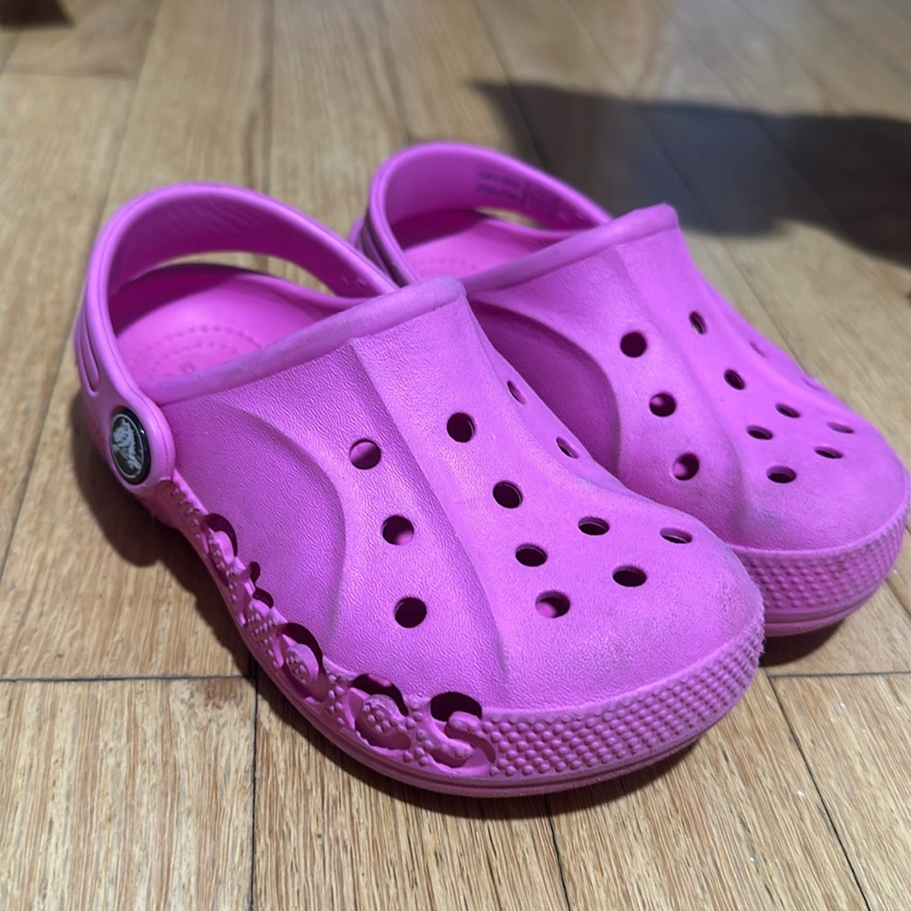 Little Girl Pink Crocs